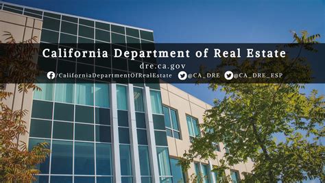 Ca dept of real estate - Updating Your License. If your license record reflects information which is no longer current (wrong address, responsible broker, etc.), you can use the eLicensing online system to update your license record immediately. Or, you may notify the DRE using the appropriate change request form: Salesperson Change Application (RE 214)